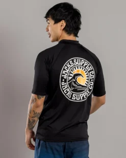 Waves Short Sleeve Rash Vest Rashies