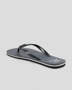 2 For Shoe Deals|Flip Flops & Sandals*Lucid Wedge Thongs Grey/black/white