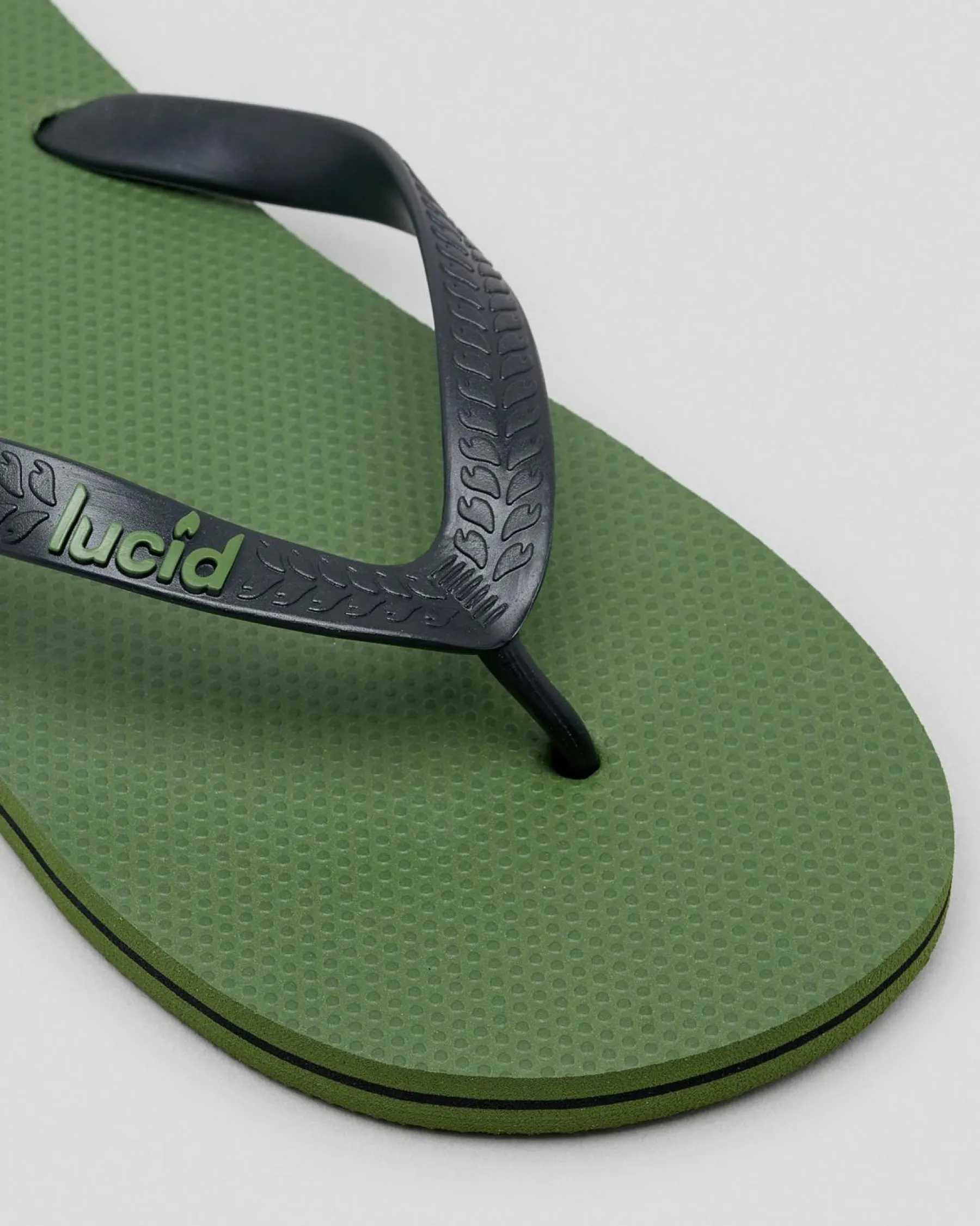 2 For Shoe Deals|Flip Flops & Sandals*Lucid Wedge Thongs Olive/black/olive