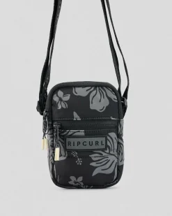 Bags*Rip Curl Weekend Travel Messenger Bag Black/grey