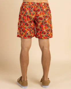 Shorts & Bottoms*Milton Mango Weekend Troppo Shorts Chilli
