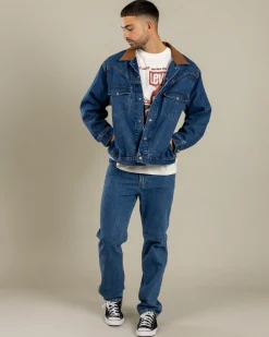 Clearance Western Shorthorn Trucker Jacket Jackets & Coats|Denim