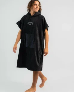 Beach Accessories & Towels*Billabong Wetsuit Hoodie Towel Black