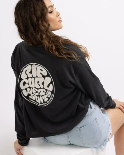 Discount Wettie Icon Long Sleeve T-Shirt Women Tops