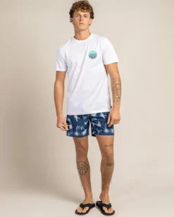 Tops & T-Shirts*Rip Curl Wettie Passage Icon T-Shirt Optical White