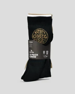 Online Wetty Crew Socks 3 Pack Socks