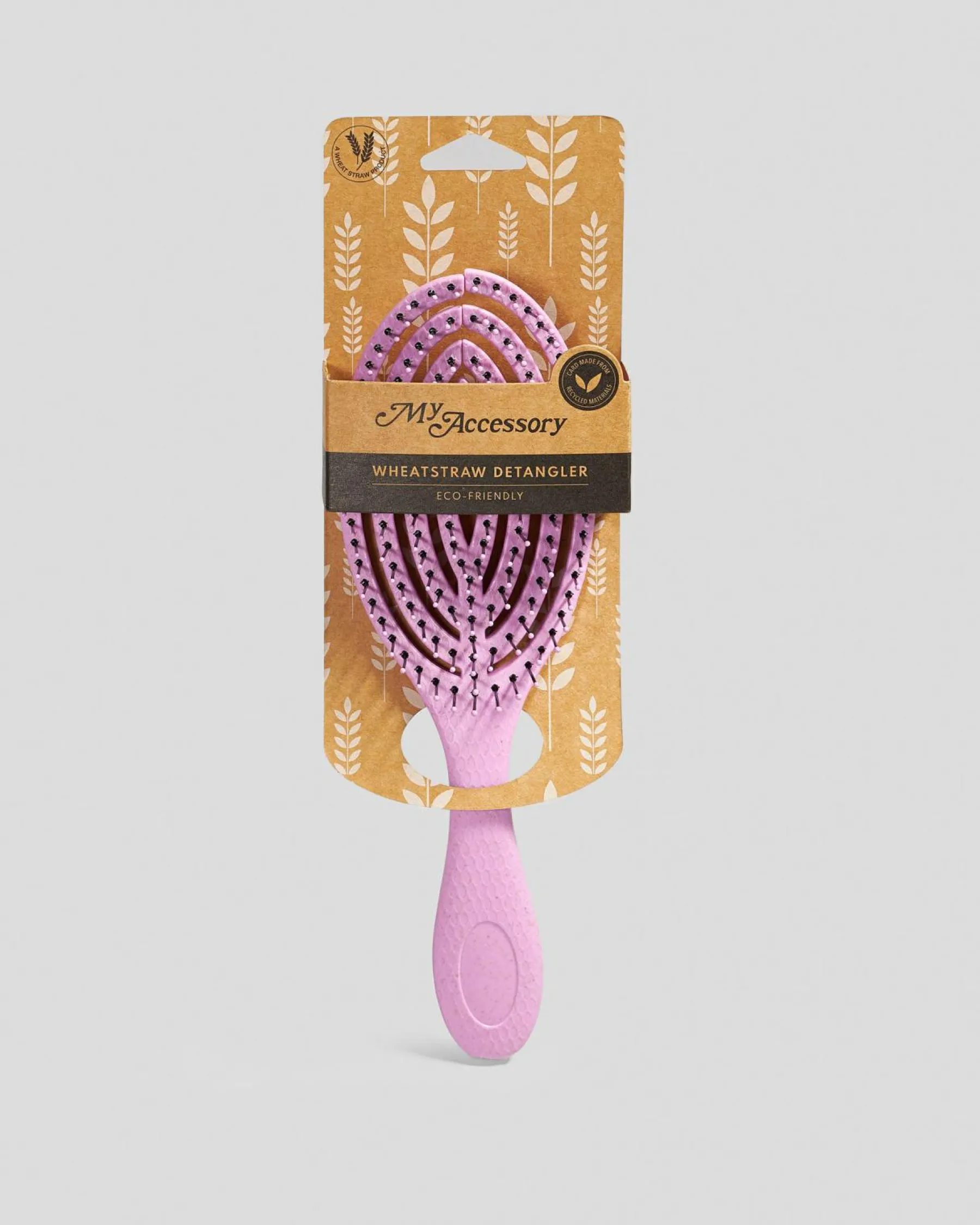 Face & Body*Get It Now Wheat Straw Rounded Brush Assorted