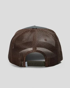 Headwear*Ringers Western Wheatbelt Wool Trucker Cap Charcoal