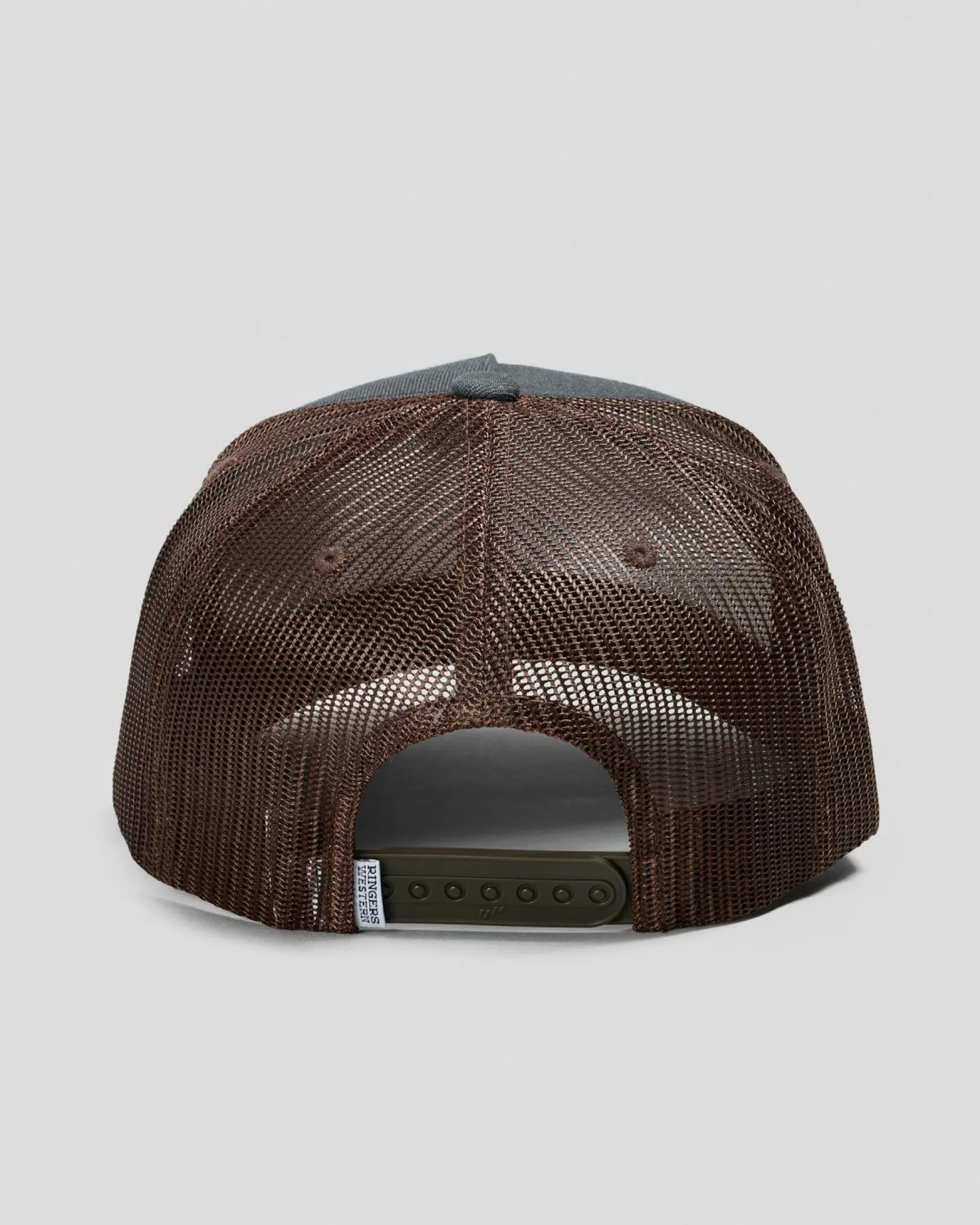 Headwear*Ringers Western Wheatbelt Wool Trucker Cap Charcoal