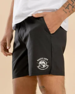 Outlet Whirlwind Elastic Waist Shorts Shorts & Bottoms