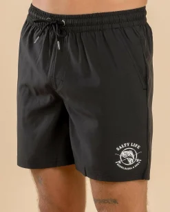 Outlet Whirlwind Elastic Waist Shorts Shorts & Bottoms