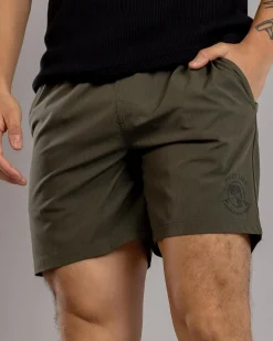 Shorts & Bottoms*Salty Life Whirlwind Elastic Waist Shorts Olive