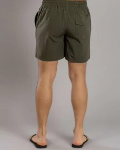 Shorts & Bottoms*Salty Life Whirlwind Elastic Waist Shorts Olive