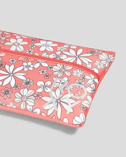 Pencil Cases & Stationery|Pencil Cases & Stationery*Roxy White Shoulder XL Pencil Case Dubarry Fab Floral