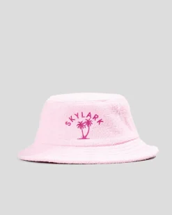 Headwear*Skylark Whitebait Bucket Hat Pastel Pink