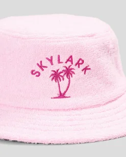 Headwear*Skylark Whitebait Bucket Hat Pastel Pink