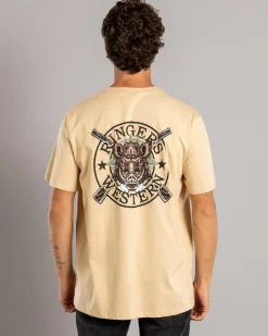Tops & T-Shirts*Ringers Western Wild Boar Relaxed T-Shirt Dark Sand