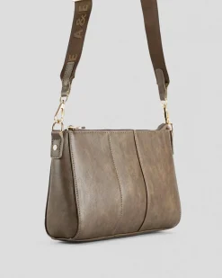 Bags*Ava And Ever Willow Hand Bag Washed Brown