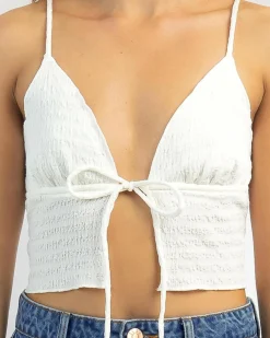 Sale Willow Tie Up Cami Top Women Tops