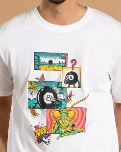 Tops & T-Shirts*Santa Cruz Winkowski 8Ballr Comic T-Shirt White