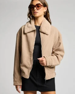 Sale Wolf Cord Jacket Women Jackets & Coats