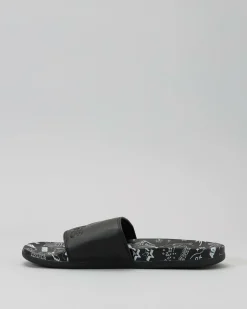 Slides*adidas Womens Adilette Comfort Slide Sandals Core Black/core Black/ftwr White