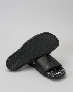Slides*adidas Womens Adilette Comfort Slide Sandals Core Black/core Black/ftwr White