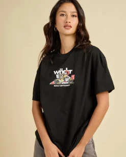 Clearance Women's Albert Box Fit T-Shirt Women Tops