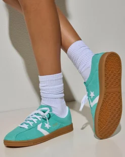 Sneakers*Converse Womens All Star Classic Trainer Shoes Archive Sea Green/white/white