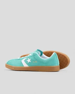 Sneakers*Converse Womens All Star Classic Trainer Shoes Archive Sea Green/white/white