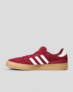 Sneakers|Sneakers*adidas Womens Busenitz Vulc II Shoes Burgundy/ftwr White/gold Met