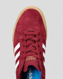 Sneakers|Sneakers*adidas Womens Busenitz Vulc II Shoes Burgundy/ftwr White/gold Met