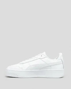 Sneakers*Puma Womens Carina Street Shoes Puma White/puma White/puma Gold