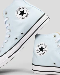 Sneakers*Converse Womens Chuck Taylor All Star Hi-Top Shoes Blue Supermoon