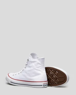 Sneakers*Converse Womens Chuck Taylor Hi-Top Shoes Optical White