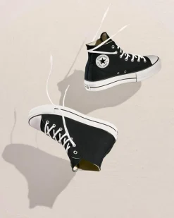 Sneakers*Converse Womens Chuck Taylor Hi-Top Platform Shoes Black