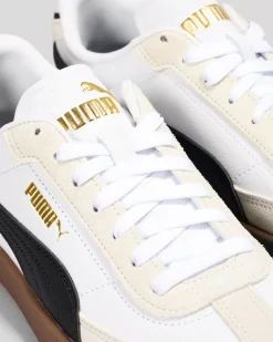 Sneakers*Puma Womens Club II Era Shoes Puma White-puma Black-vapor Gray