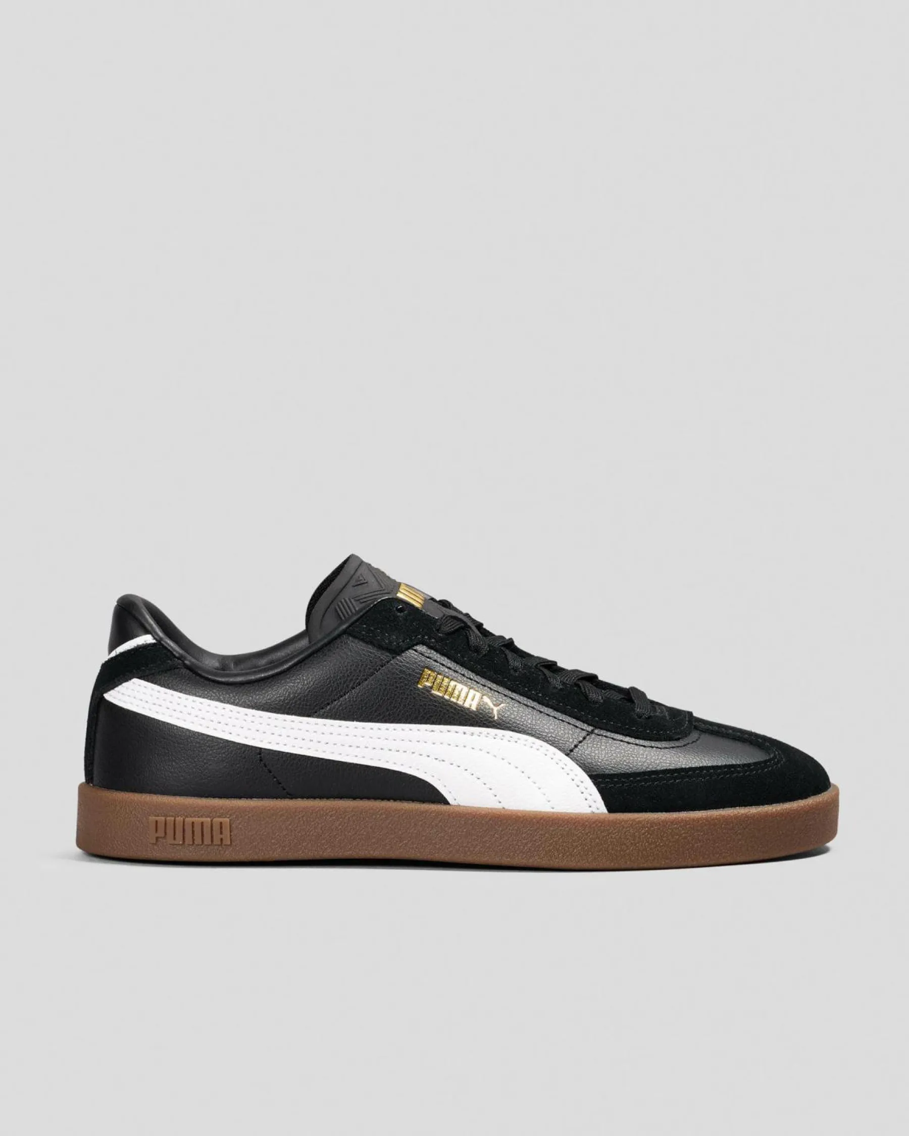 Sneakers*Puma Womens Club II Era Shoes Puma Black-puma White-puma Gold