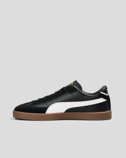 Sneakers*Puma Womens Club II Era Shoes Puma Black-puma White-puma Gold
