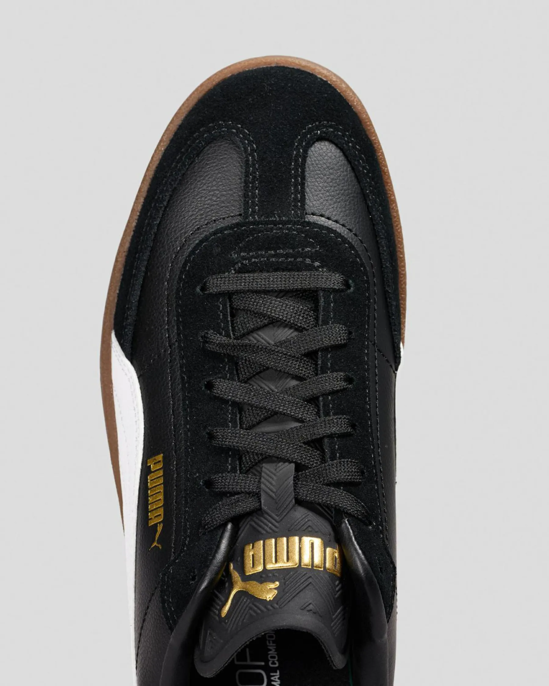 Sneakers*Puma Womens Club II Era Shoes Puma Black-puma White-puma Gold