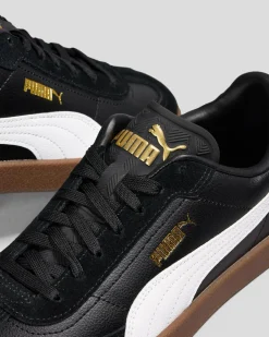 Sneakers*Puma Womens Club II Era Shoes Puma Black-puma White-puma Gold