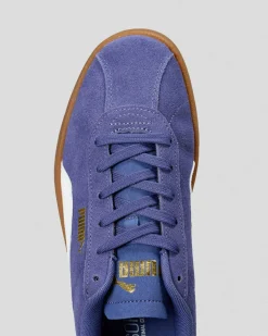 Sneakers*Puma Womens Club II Shoes Blue Crystal-puma White-gum