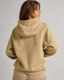 Sets|Jumpers & Hoodies*Nike Women's Club Pullover Hoodie Parachute Beige/parachute Beige/white