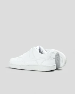 Sneakers*Nike Womens Court Vision Low Next Nature Shoe White/white-white