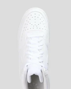 Sneakers*Nike Womens Court Vision Mid Next Nature Shoes White/white-white