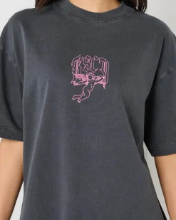 Tops*Kiss Chacey Women's Covert T-Shirt Pigment Asphalt