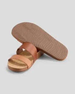 Womens Cushion Vista Cork Slide Sandals Women Sandals
