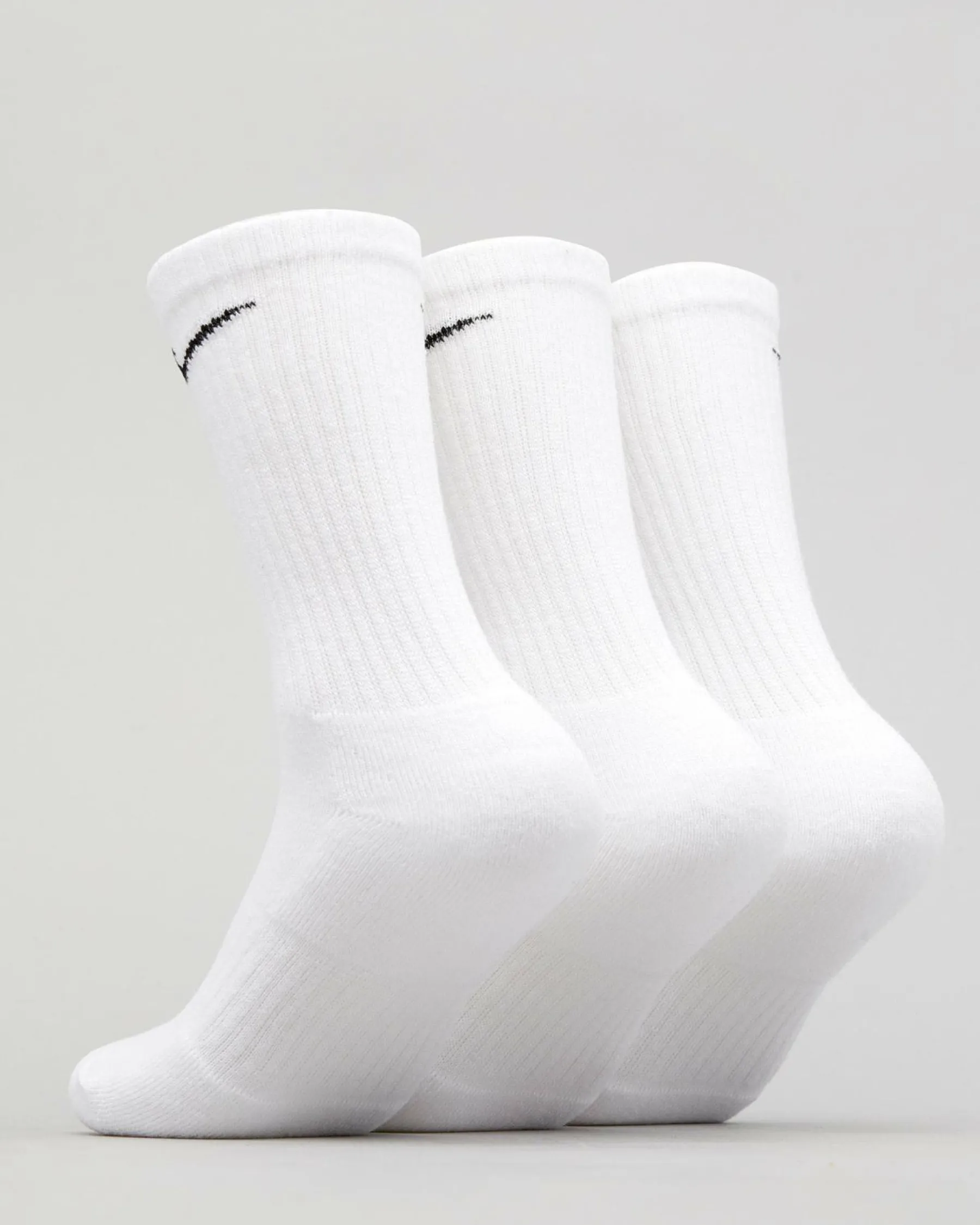 Socks*Nike Women's Everyday Cushion Crew Sock Pack White
