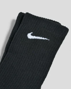 Socks*Nike Women's Everyday Plus Cushioned Training Crew Sock Pack Black/white