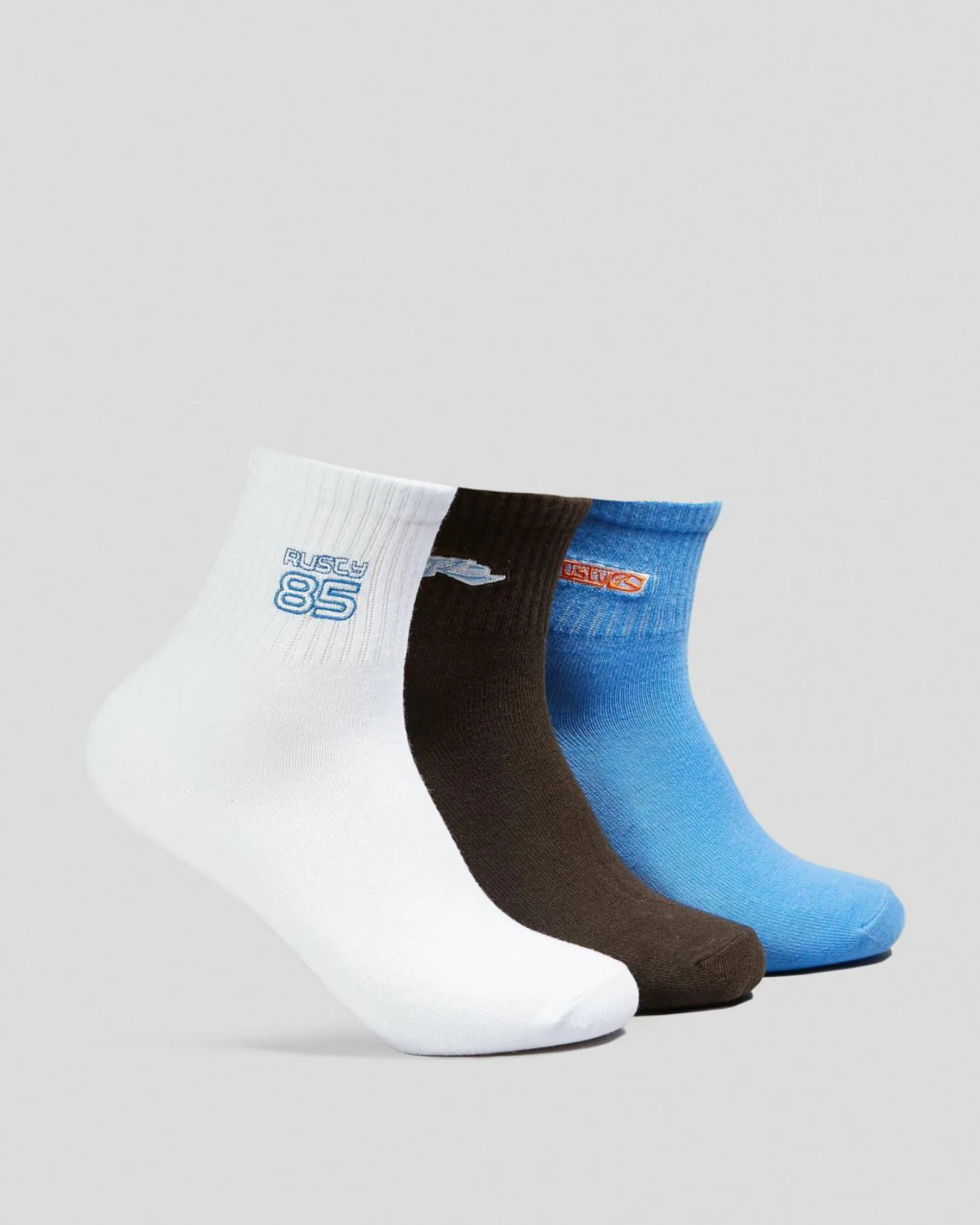 Socks*Rusty Women's Fancy Day Crew Sock Pack Multi 5